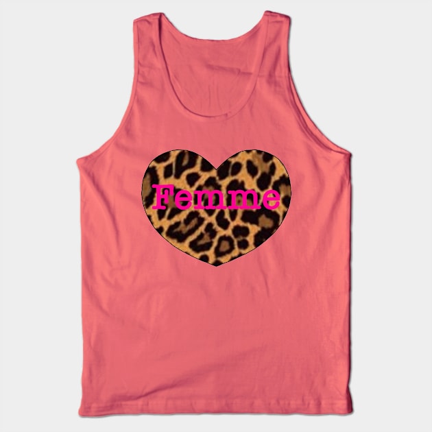 Femme leopard Tank Top by Princifer